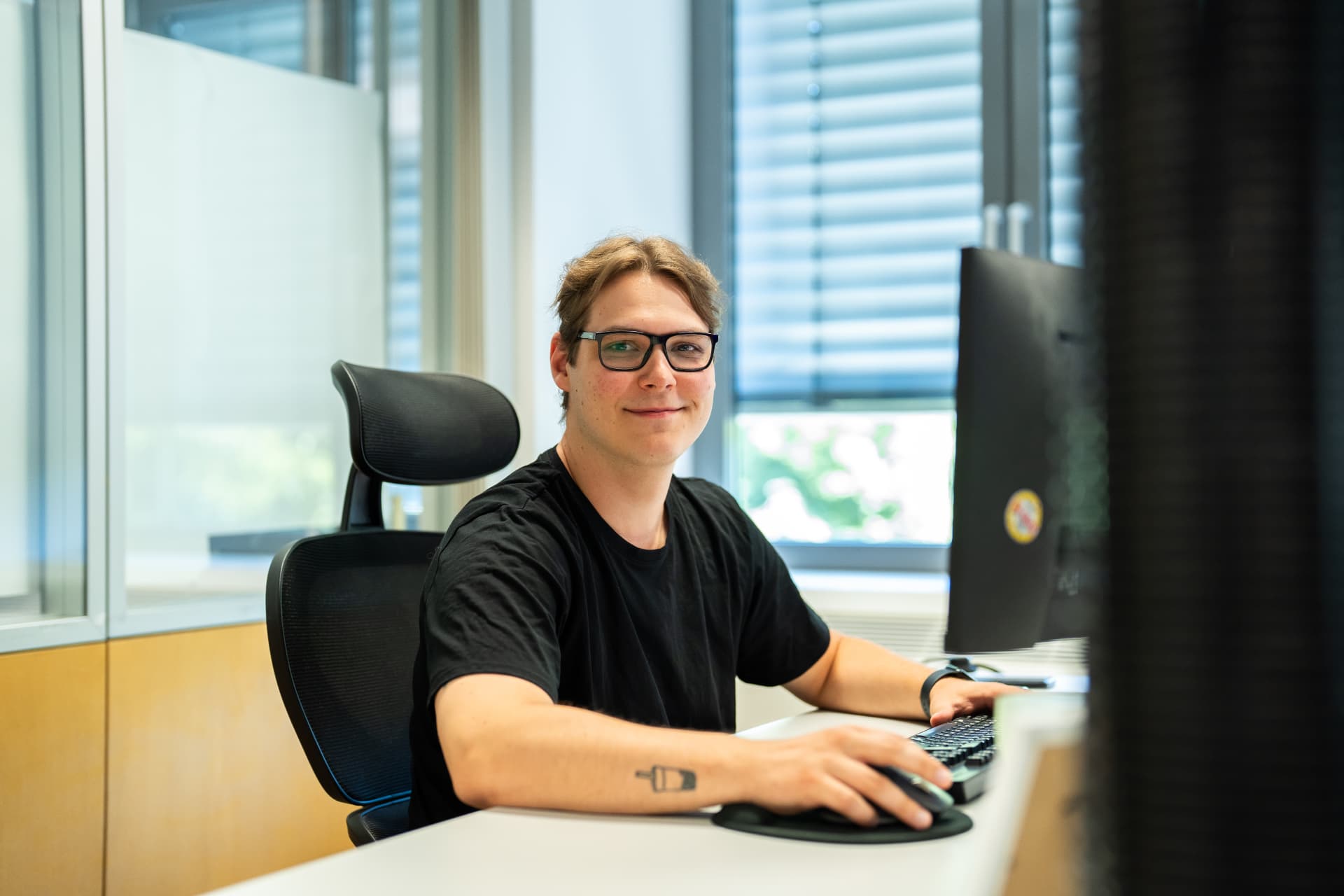 Arbeitsplatz im Büro